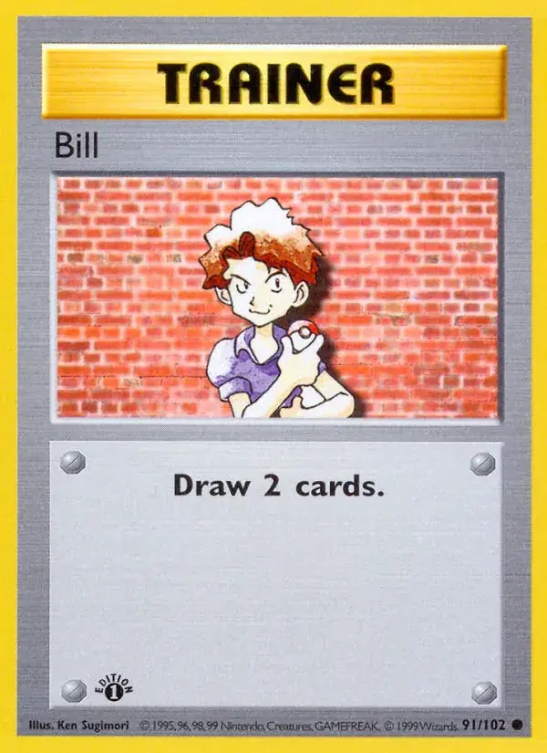 Bill - 91/102 - Base Set