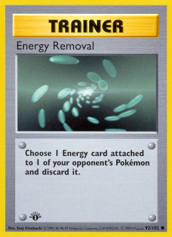 Energy Removal - 92/102 - Base Set