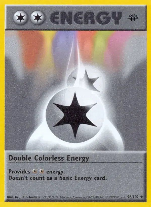 Double Colorless Energy - 96/102 - Base Set