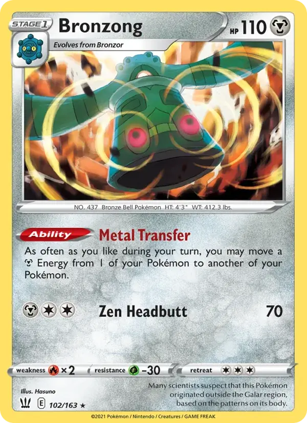 Bronzong - 102/183 - Battle Styles