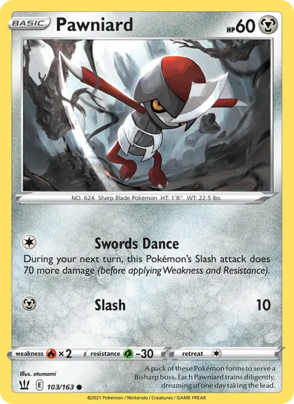 Pawniard - 103/183 - Battle Styles