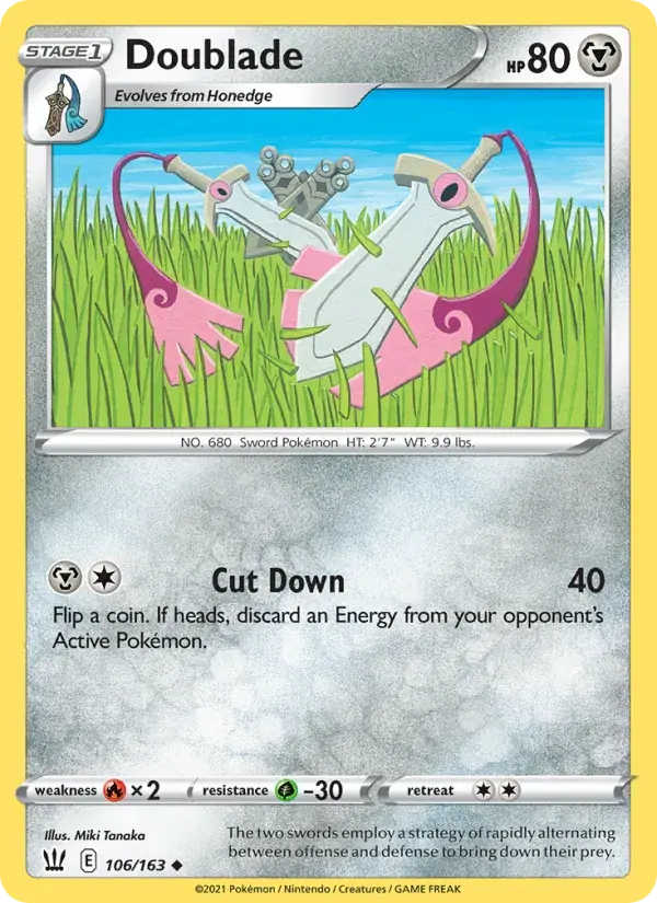 Doublade - 106/183 - Battle Styles
