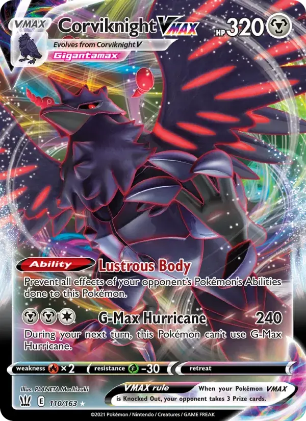 Corviknight VMAX - 110/183 - Battle Styles