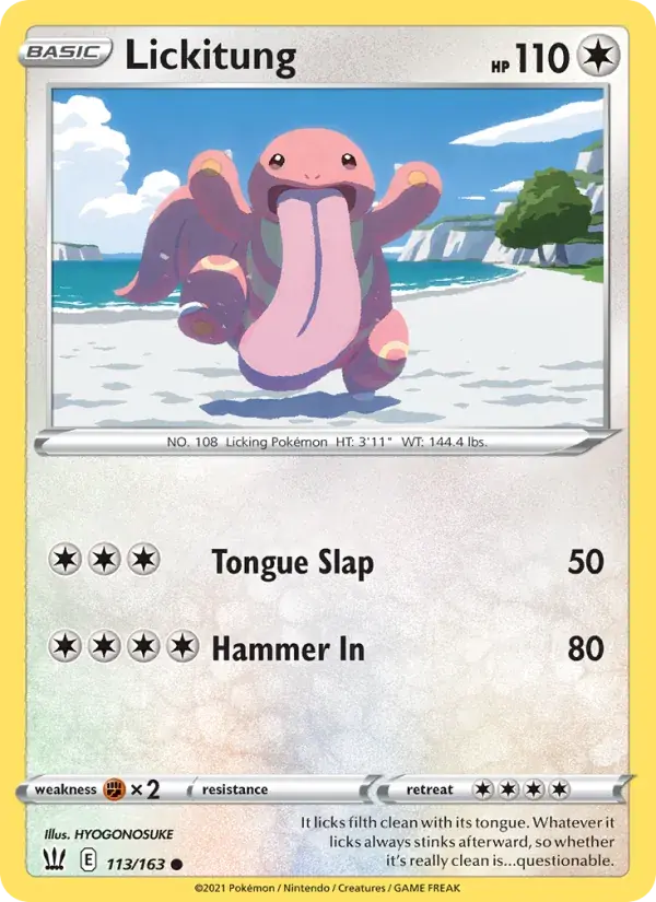 Lickitung - 113/183 - Battle Styles