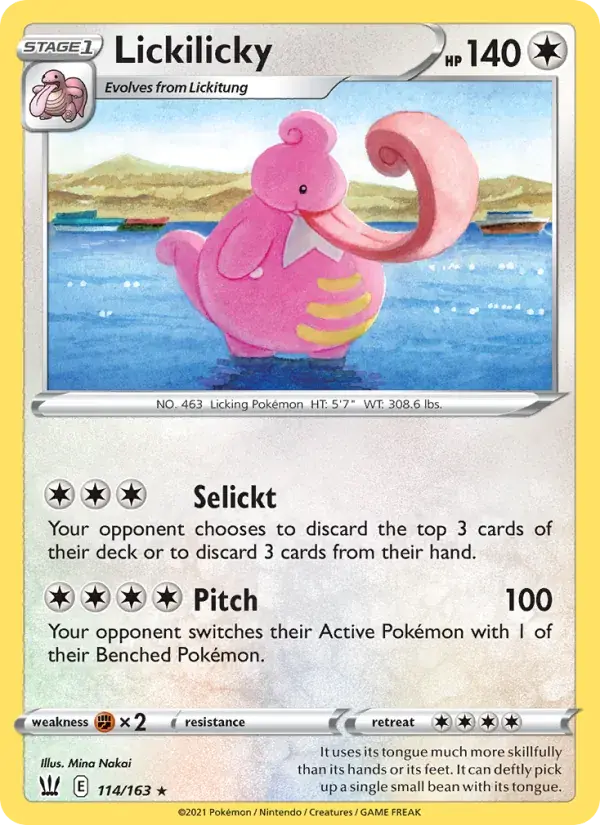 Lickilicky - 114/183 - Battle Styles