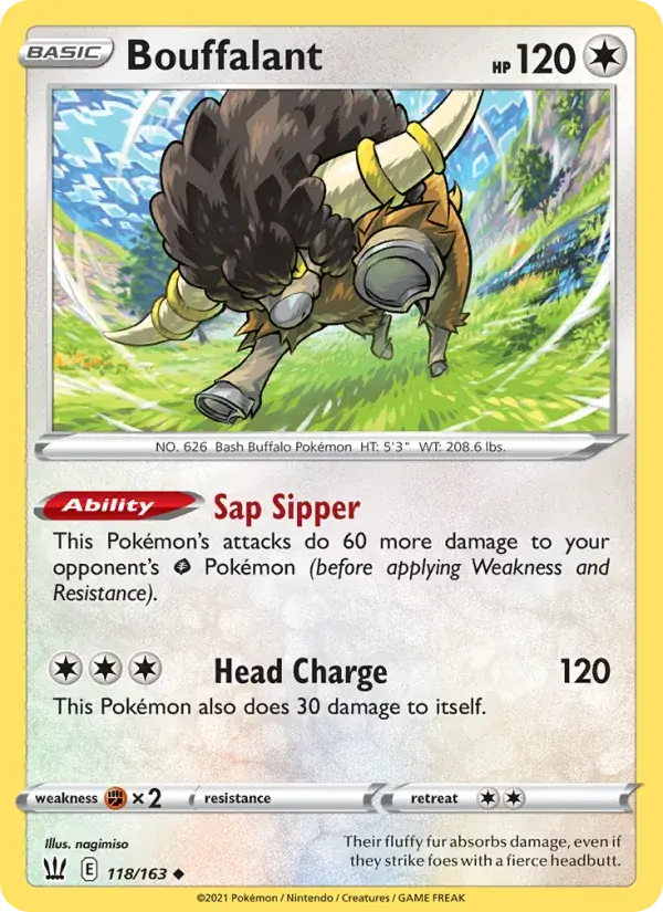Bouffalant - 118/183 - Battle Styles