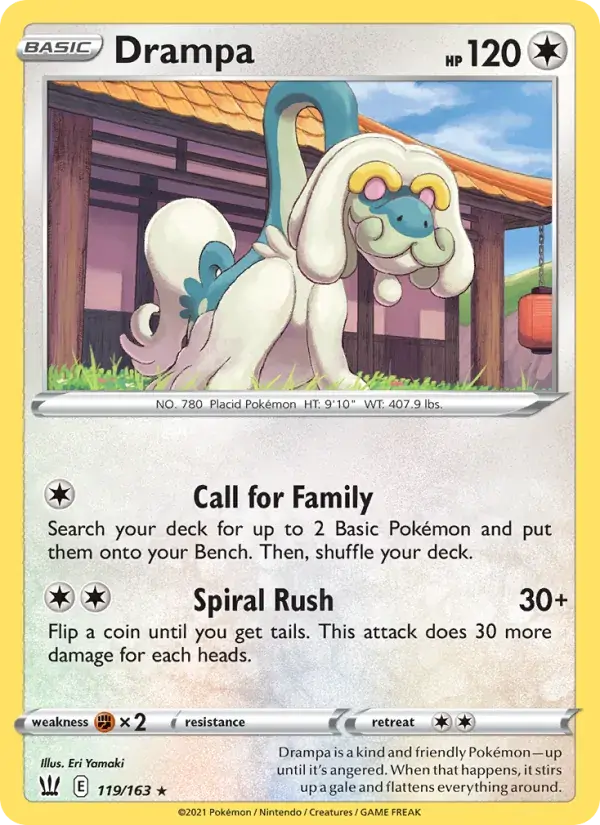 Drampa - 119/183 - Battle Styles