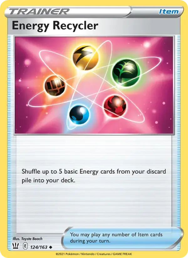 Energy Recycler - 124/183 - Battle Styles