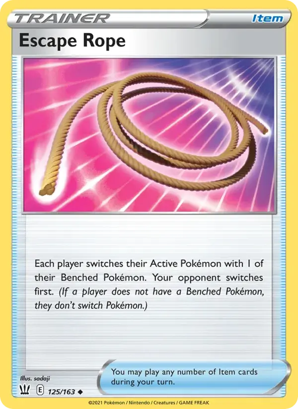 Escape Rope - 125/183 - Battle Styles