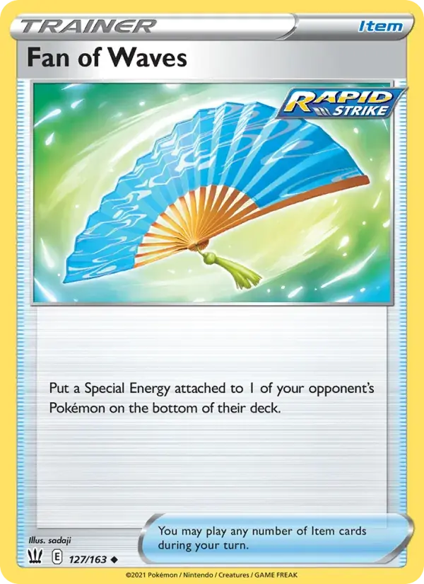 Fan of Waves - 127/183 - Battle Styles
