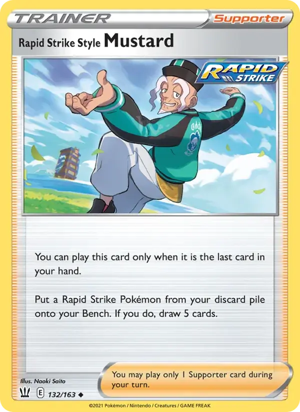 Rapid Strike Style Mustard - 132/183 - Battle Styles