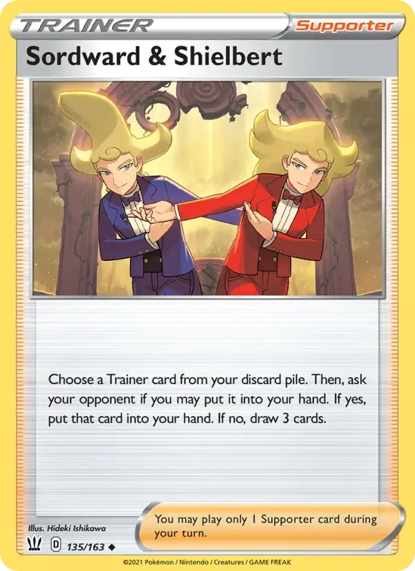 Sordward & Shielbert - 135/183 - Battle Styles