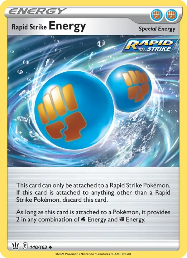 Rapid Strike Energy - 140/183 - Battle Styles
