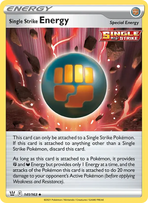 Single Strike Energy - 141/183 - Battle Styles