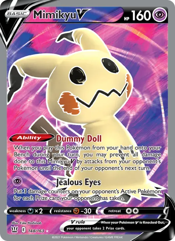 Mimikyu V - 148/183 - Battle Styles