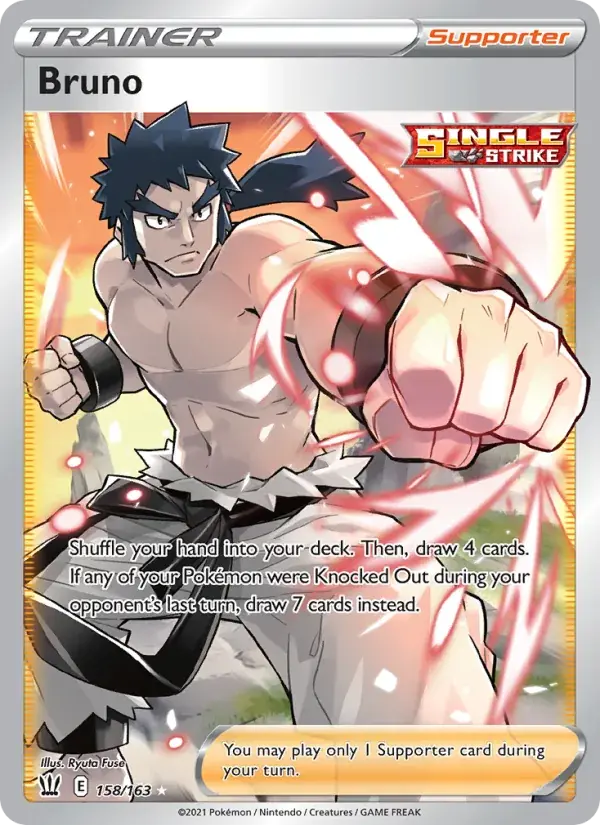 Bruno - 158/183 - Battle Styles