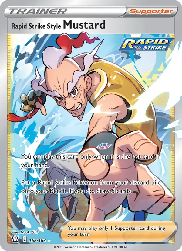 Rapid Strike Style Mustard - 162/183 - Battle Styles
