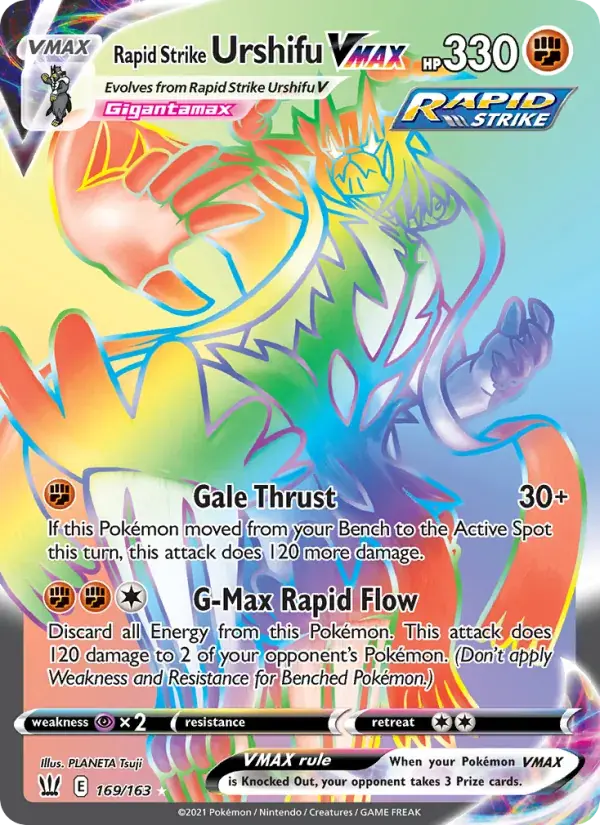 Rapid Strike Urshifu VMAX - 169/183 - Battle Styles