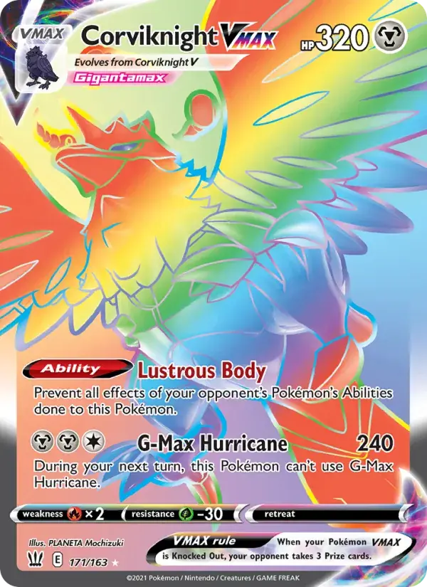 Corviknight VMAX - 171/183 - Battle Styles