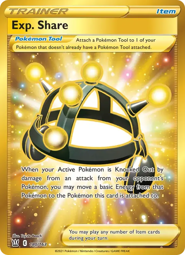 Exp. Share - 180/183 - Battle Styles