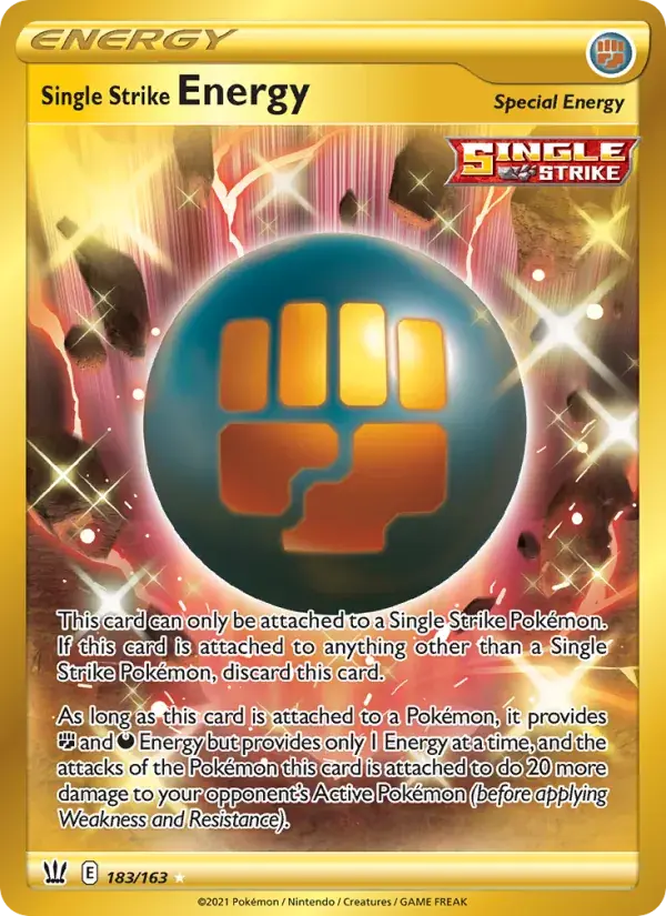 Single Strike Energy - 183/183 - Battle Styles