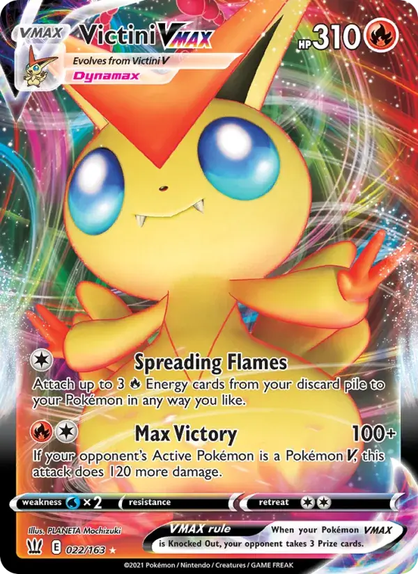 Victini VMAX - 22/183 - Battle Styles