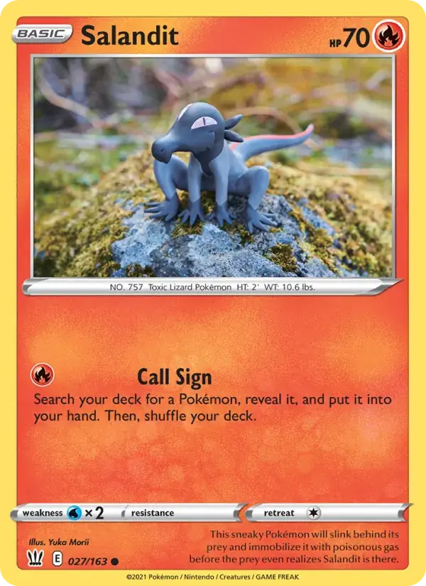 Salandit - 27/183 - Battle Styles