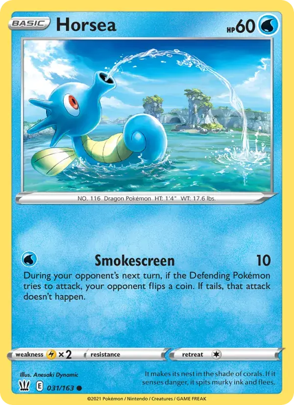 Horsea - 31/183 - Battle Styles