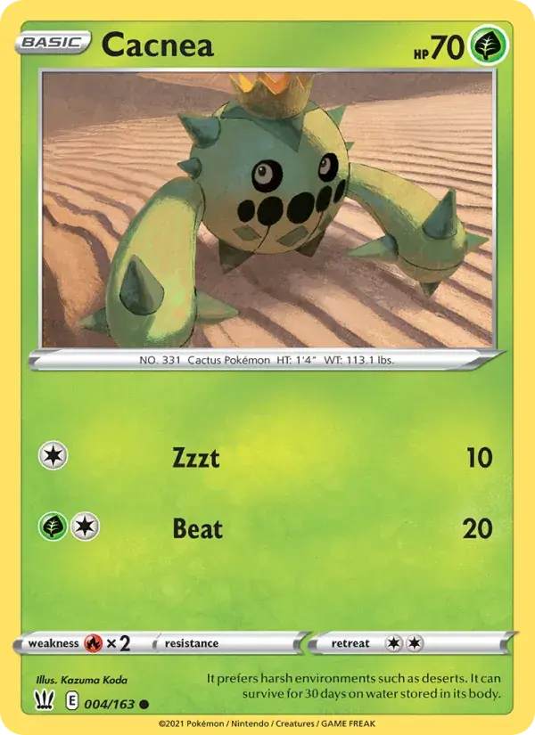 Cacnea - 4/183 - Battle Styles