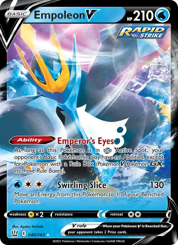 Empoleon V - 40/183 - Battle Styles