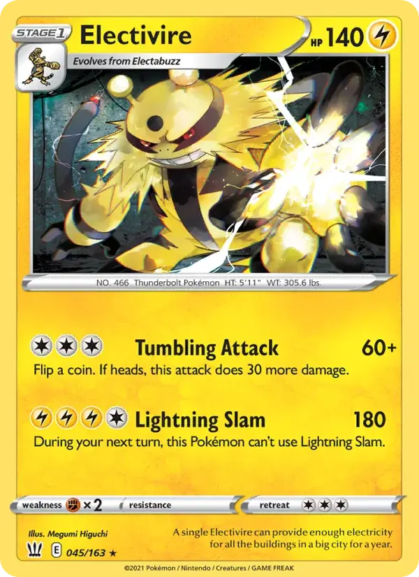 Electivire - 45/183 - Battle Styles
