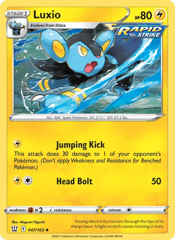 Luxio - 47/183 - Battle Styles