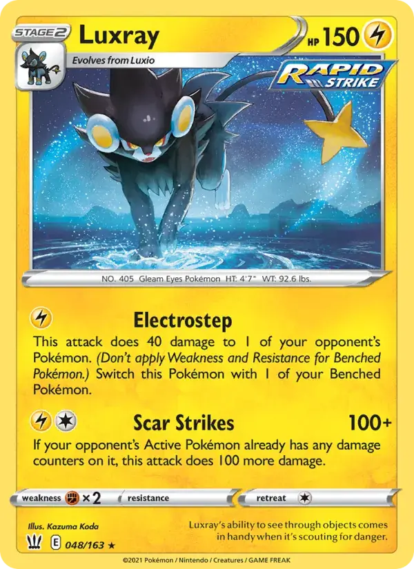 Luxray - 48/183 - Battle Styles