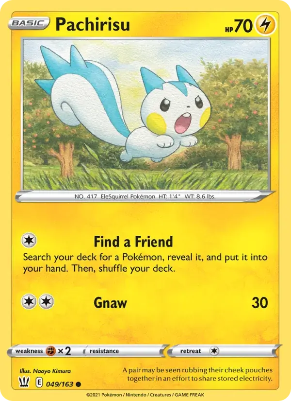 Pachirisu - 49/183 - Battle Styles