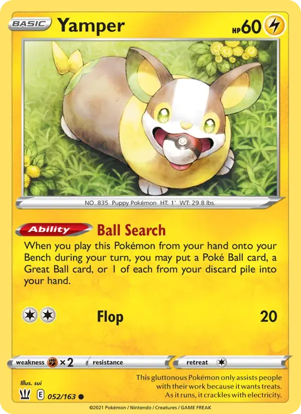 Yamper - 52/183 - Battle Styles