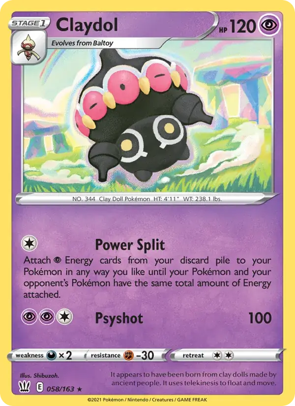 Claydol - 58/183 - Battle Styles