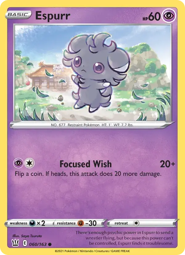 Espurr - 60/183 - Battle Styles