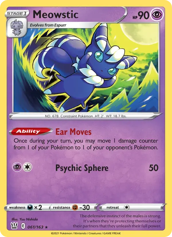 Meowstic - 61/183 - Battle Styles