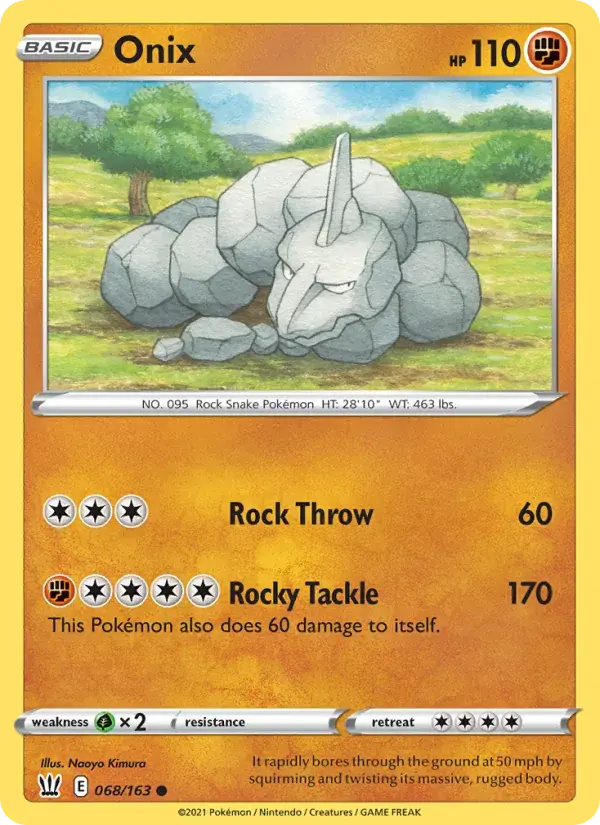 Onix - 68/183 - Battle Styles