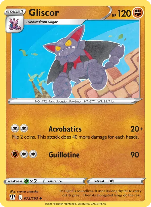 Gliscor - 72/183 - Battle Styles