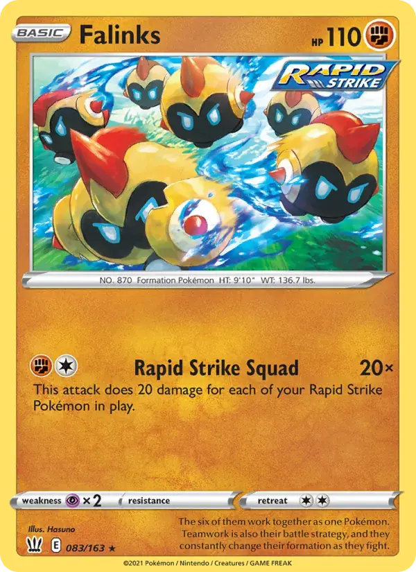 Falinks - 83/183 - Battle Styles