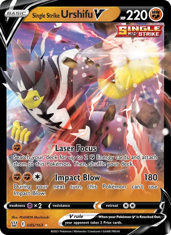 Single Strike Urshifu V - 85/183 - Battle Styles