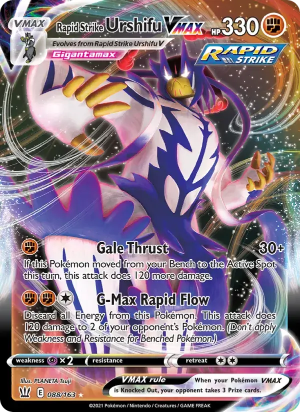 Rapid Strike Urshifu VMAX - 88/183 - Battle Styles