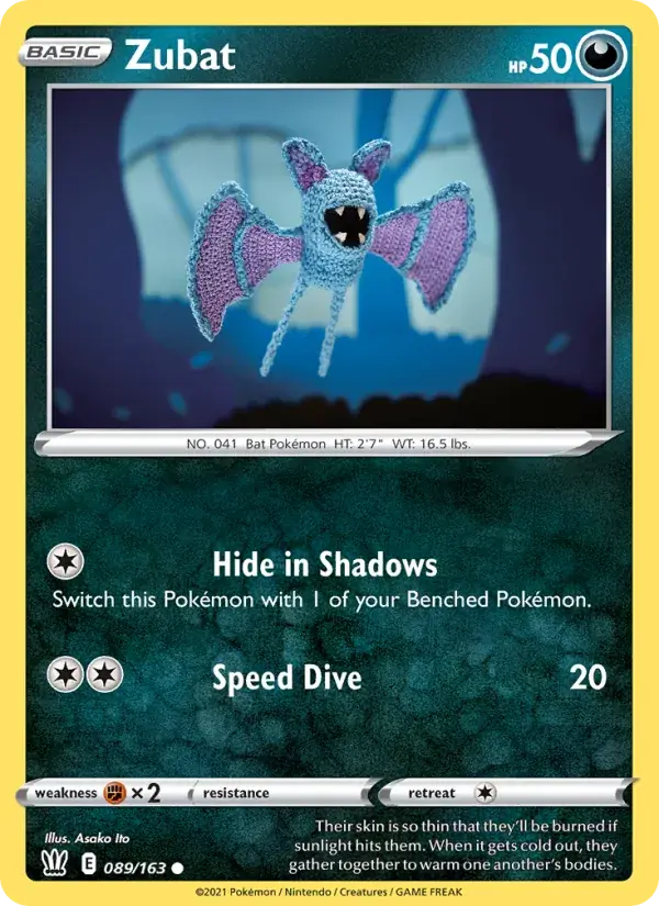 Zubat - 89/183 - Battle Styles