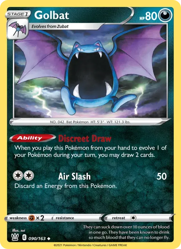 Golbat - 90/183 - Battle Styles