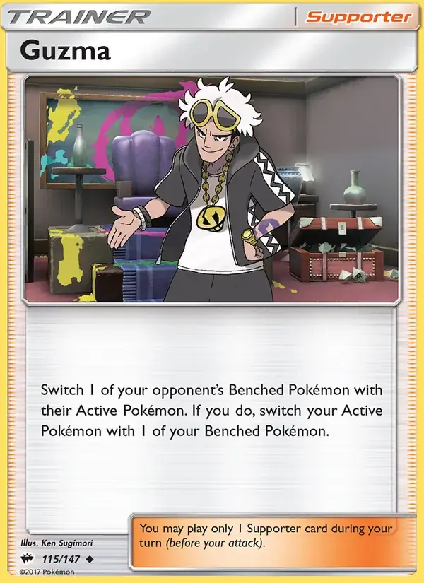 Guzma - 115/169 - Burning Shadows
