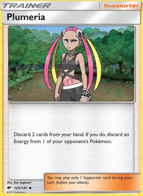 Plumeria - 120/169 - Burning Shadows