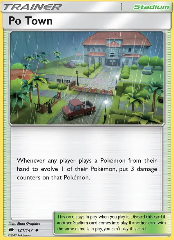 Po Town - 121/169 - Burning Shadows
