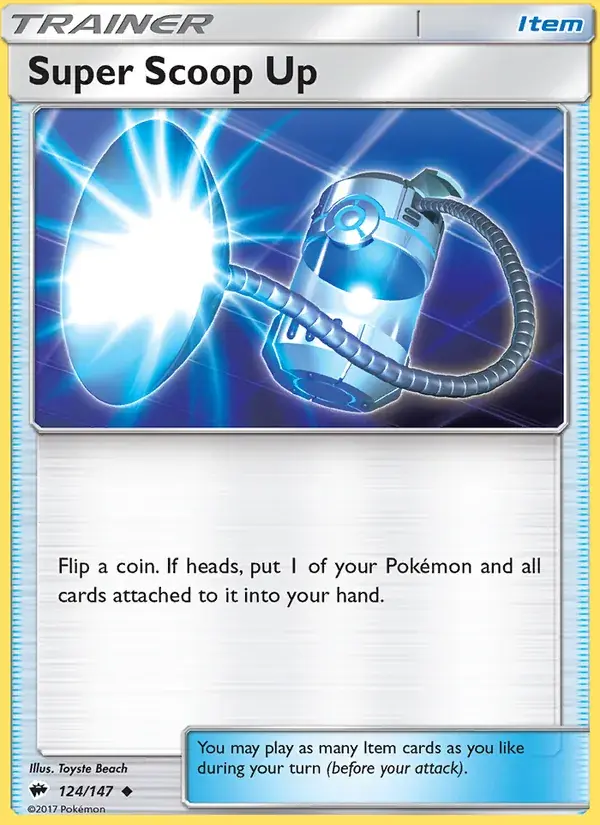Super Scoop Up - 124/169 - Burning Shadows