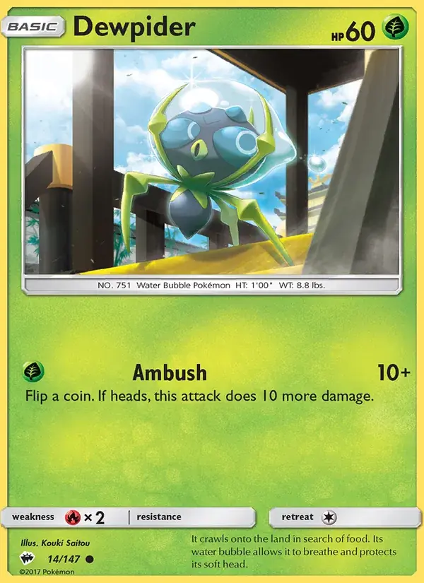 Dewpider - 14/169 - Burning Shadows